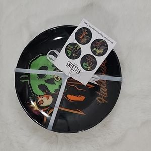 Disney Villains 6" Set of 4 Assorted Appetizer Plates
